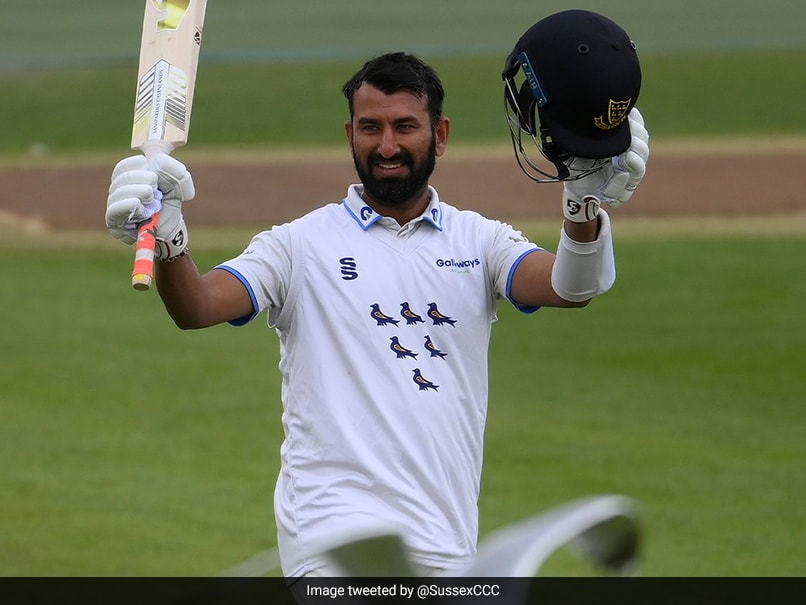 Cheteshwar Pujara Scores Second Double Century In Three County Matches