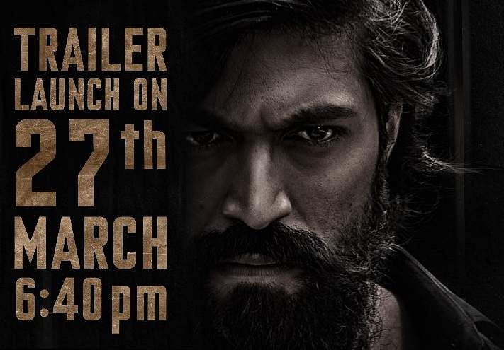 KGF: Chapter 2 trailer to be out on March 27