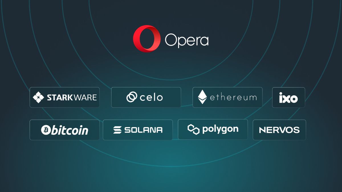 Opera’s Crypto Browser Plans to Add Support for Solana, Polygon, Ronin and Other Blockchain Networks