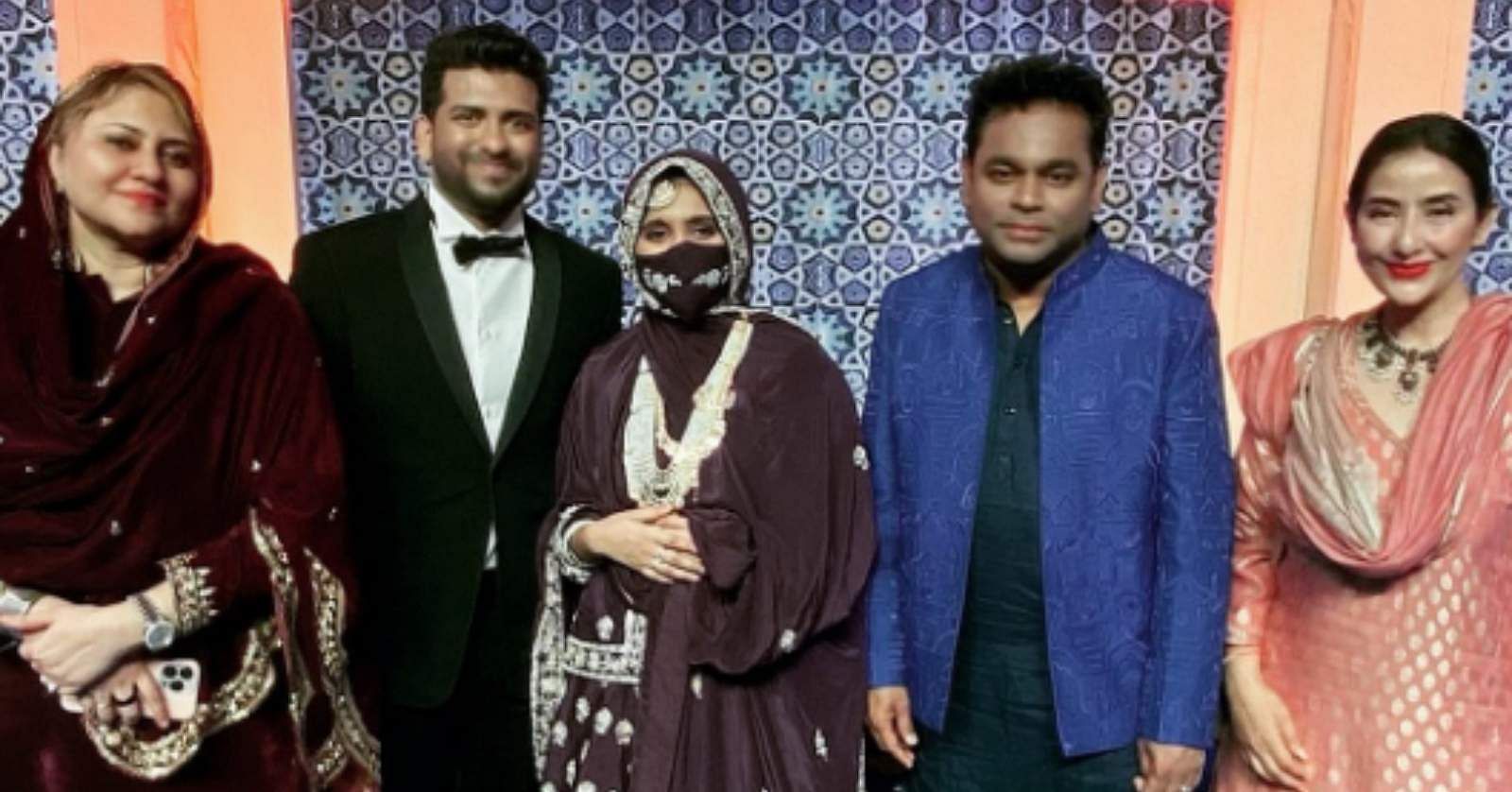 AR Rahman hosts grand wedding reception for daughter Khatija Rahman; CM Stalin, Mani Ratnam, Manisha Koirala in attendance