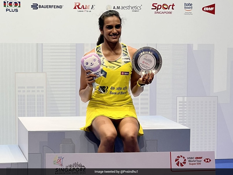 “Rollercoaster Of Emotions”: PV Sindhu On Singapore Open Triumph