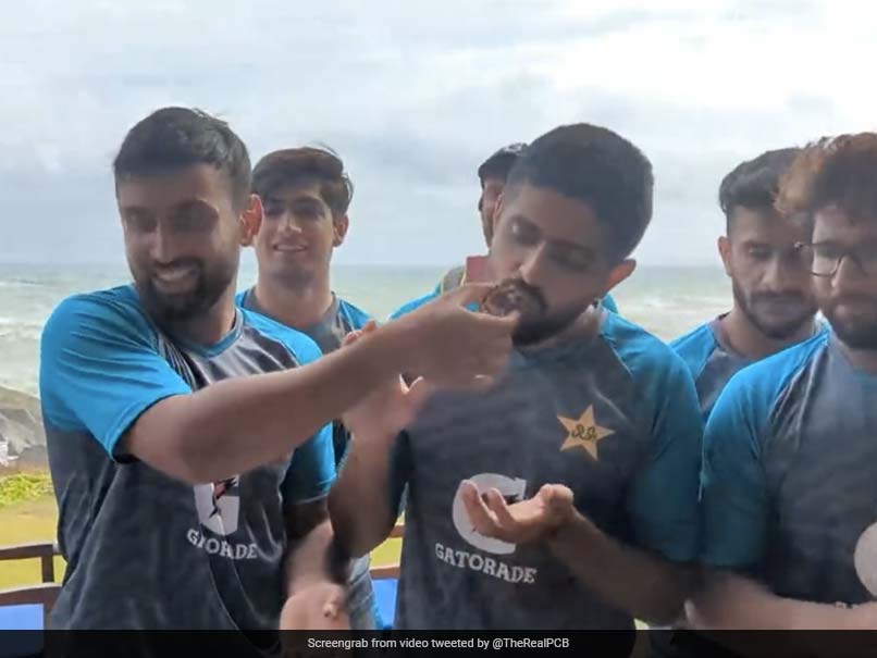Watch: Babar Azam And Co Celebrate Pakistan’s First Test Win vs SL With Special Cake