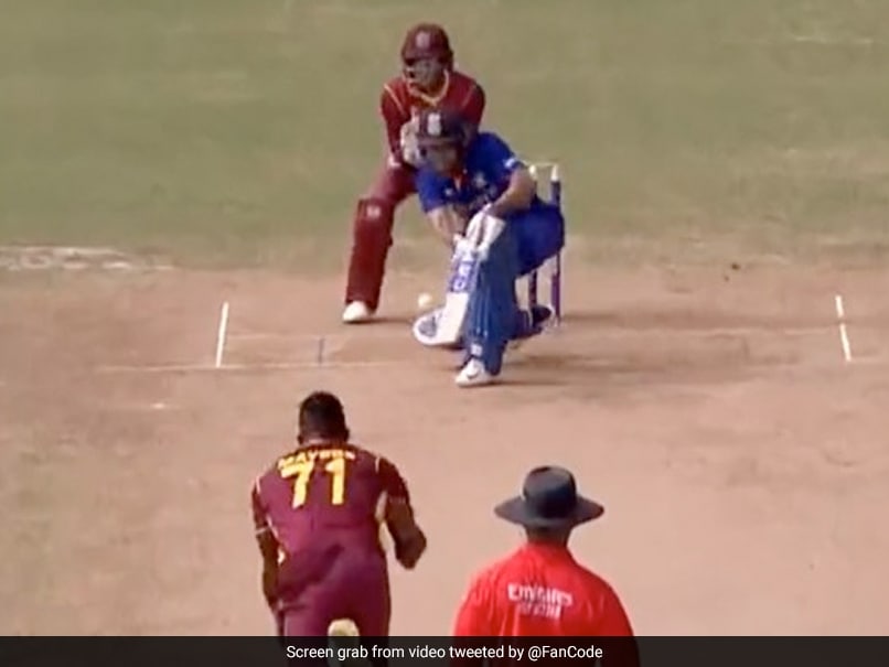 Watch: Shubman Gill Attempts Scoop, Gets Dismissed In Bizarre Fashion vs West Indies