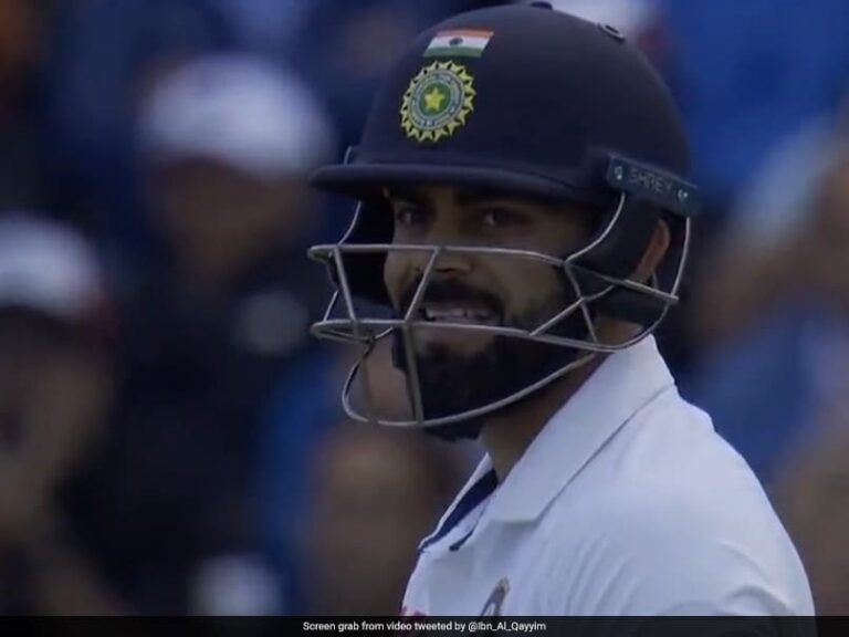 Watch: Virat Kohli's Wry Smile After Unfortunate Dismissal During India vs England 5th Test
