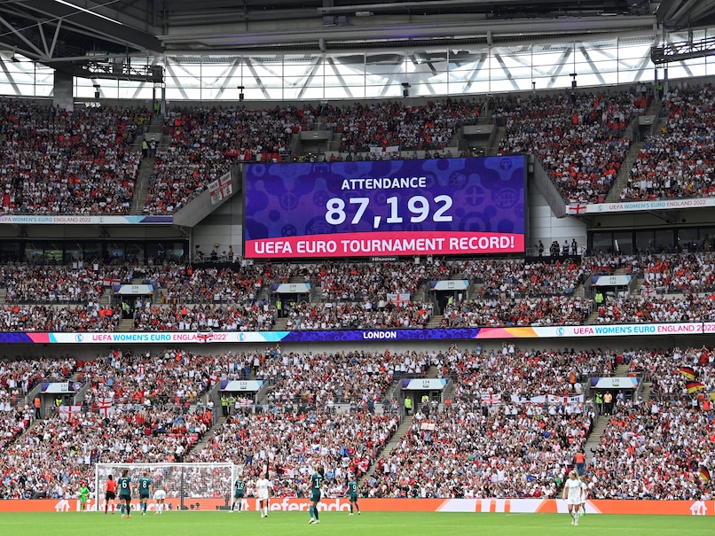 Women’s Euro 2022 Final Crowd Of 87,000 Sets New Record