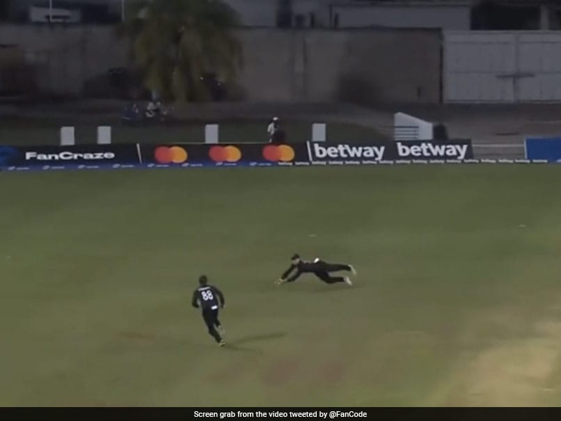 Watch: Michael Bracewell Takes A Blinder To Dismiss Brandon King In New Zealand’s 2nd ODI vs West Indies
