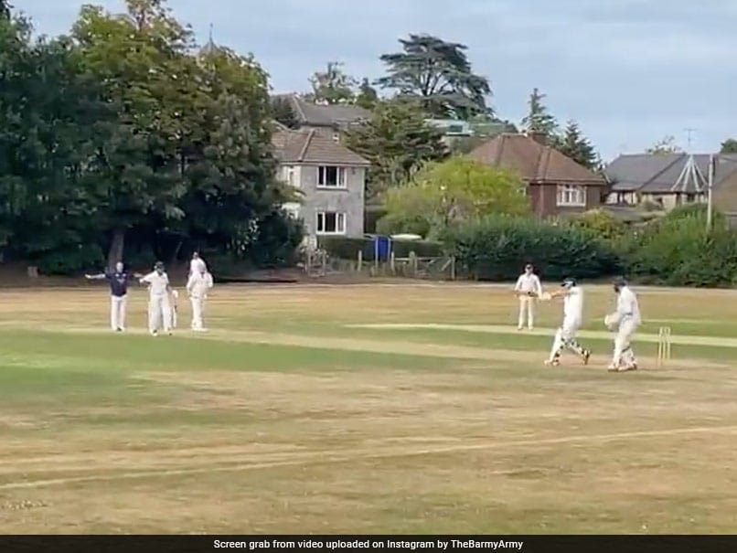 Watch: Umpire Gives Wide, But Batter Still Manages To Get Caught Out In Village Cricket