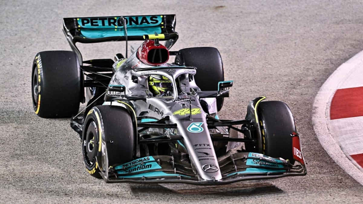 Lewis Hamilton Fastest In Singapore Ahead Of Title-Chasing Max Verstappen