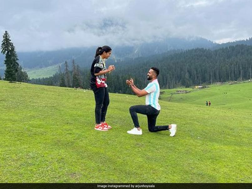 “She Said Yes”: Veda Krishnamurthy Gets Engaged To Karnataka Cricketer Arjun Hoysala. See Pics