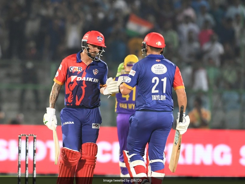 India Capitals vs Bhilwara Kings, Legends League Cricket 2022 Final Live Score: Morne Van Wyk Gives Bhilwara Kings Strong Start In Chase Of 212