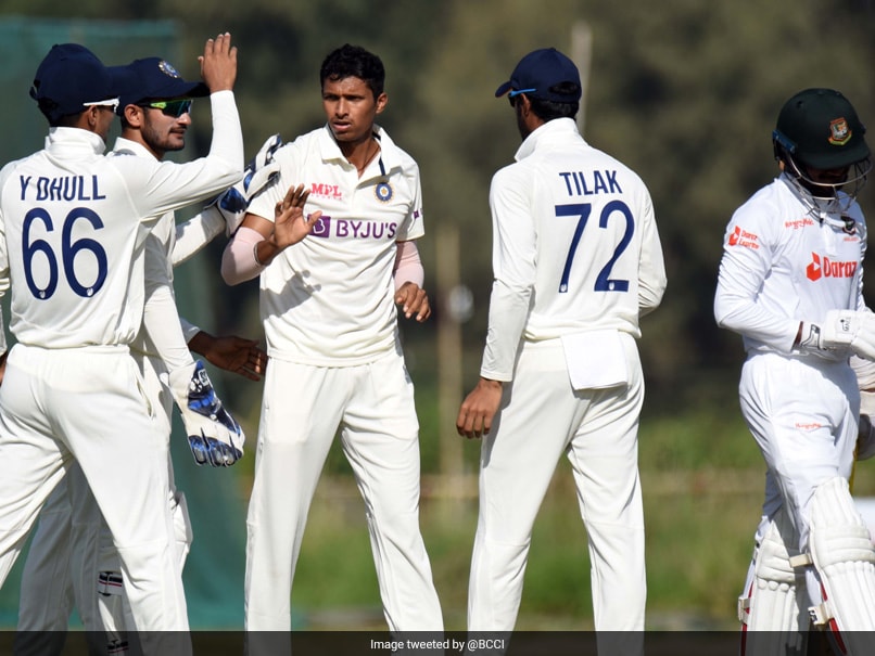 All-Round India A Take Opening-Day Honours Against Bangladesh A
