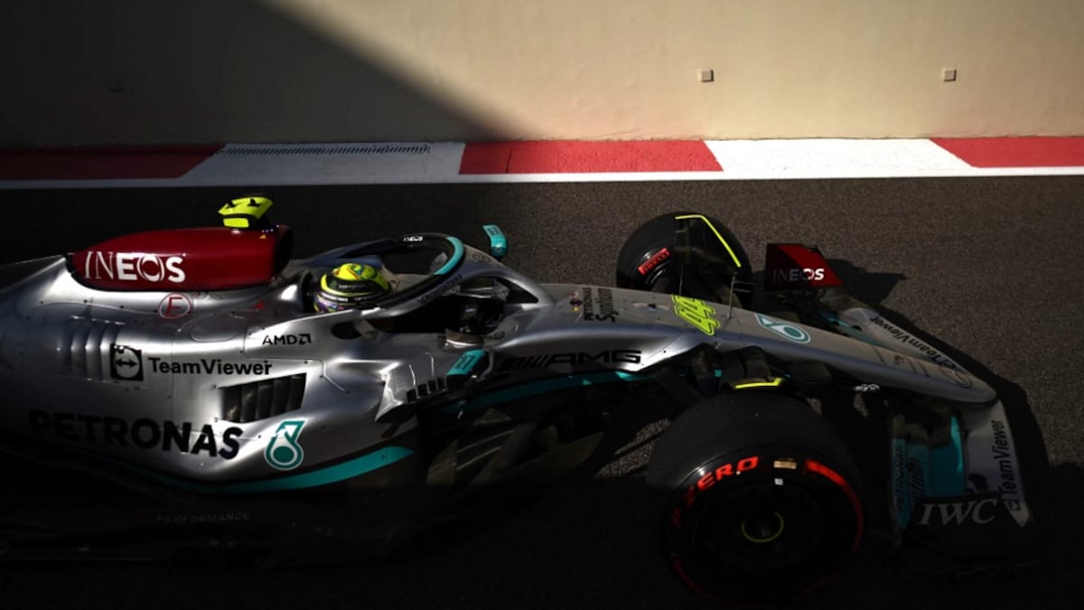 Lewis Hamilton Heads George Russell As Mercedes Duo Top Opening Practice In Abu Dhabi