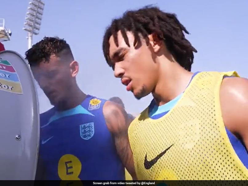 Watch: England Are Feeling The Heat In Qatar, Players Drenched In Sweat After Training Session