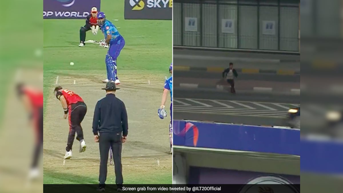 Watch: Kieron Pollard Smashes Ball Outside Sharjah Stadium With Huge Six In ILT20. Passerby Then Does This