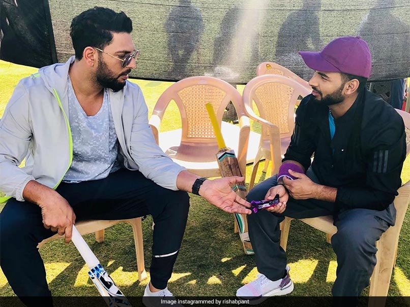 “Baby Steps”: Yuvraj Singh Catches Up With ‘Champion’ Rishabh Pant. See Pic
