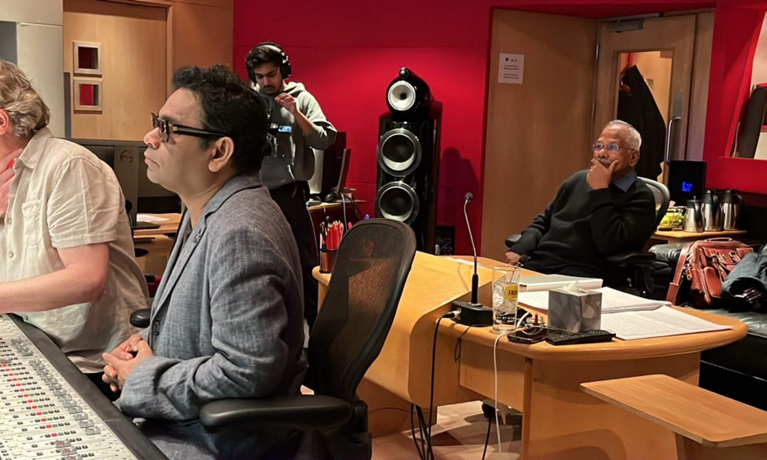 Makers of Ponniyin Selvan share BTS video of AR Rahman's recording sessions
