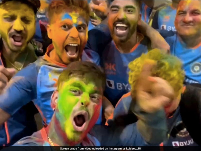 Watch: Ishan Kishan, Mohammed Siraj And Other India Stars’ Wild Holi Celebrations