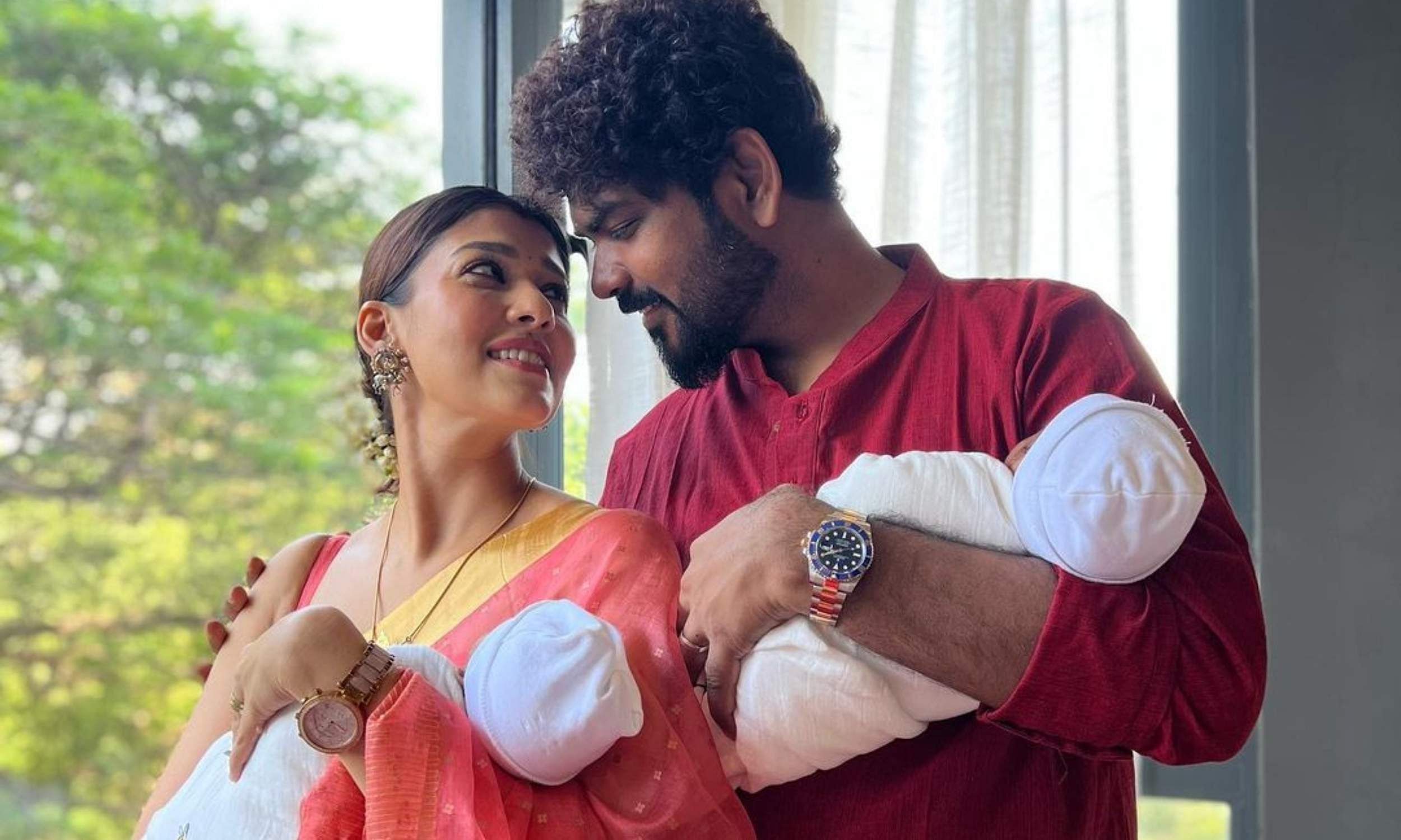 Nayanthara reveals the names of her twin children