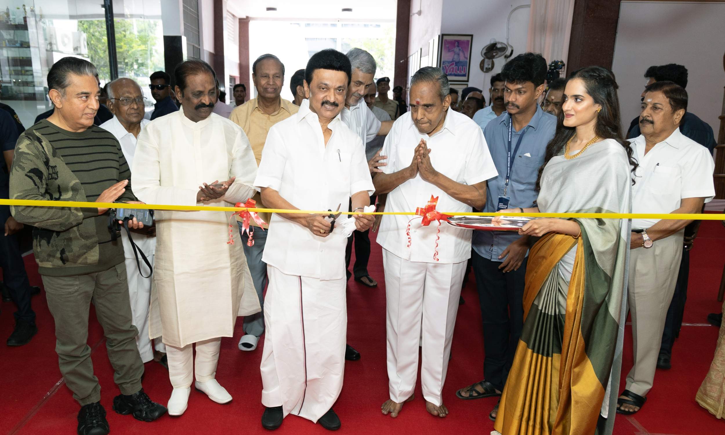 CM MK Stalin inaugurates AVM Studios' Heritage Museum
 