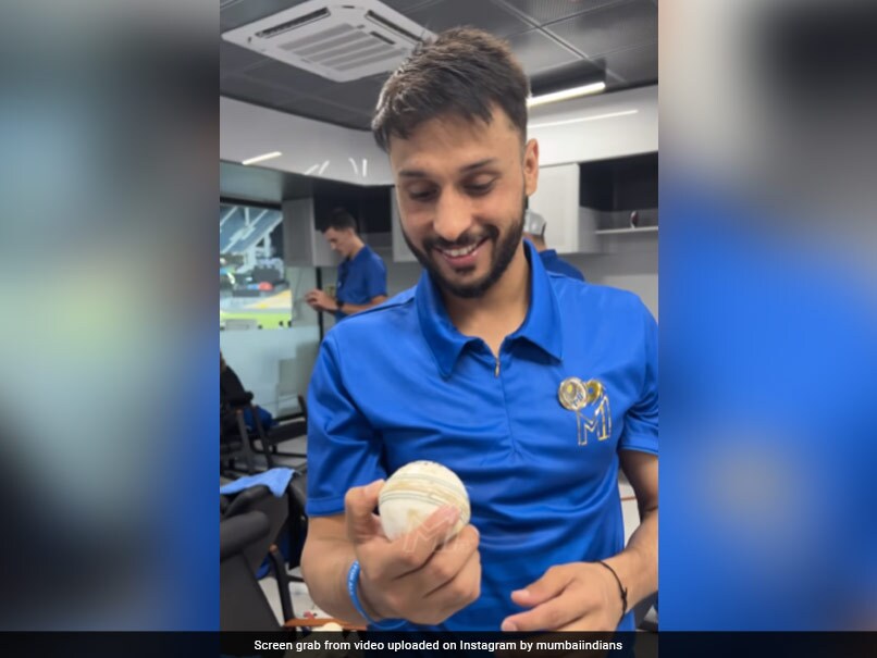 Watch: Akash Madhwal’s Priceless Reaction On Receiving Match Ball After Five-Wicket Haul In IPL 2023 Eliminator