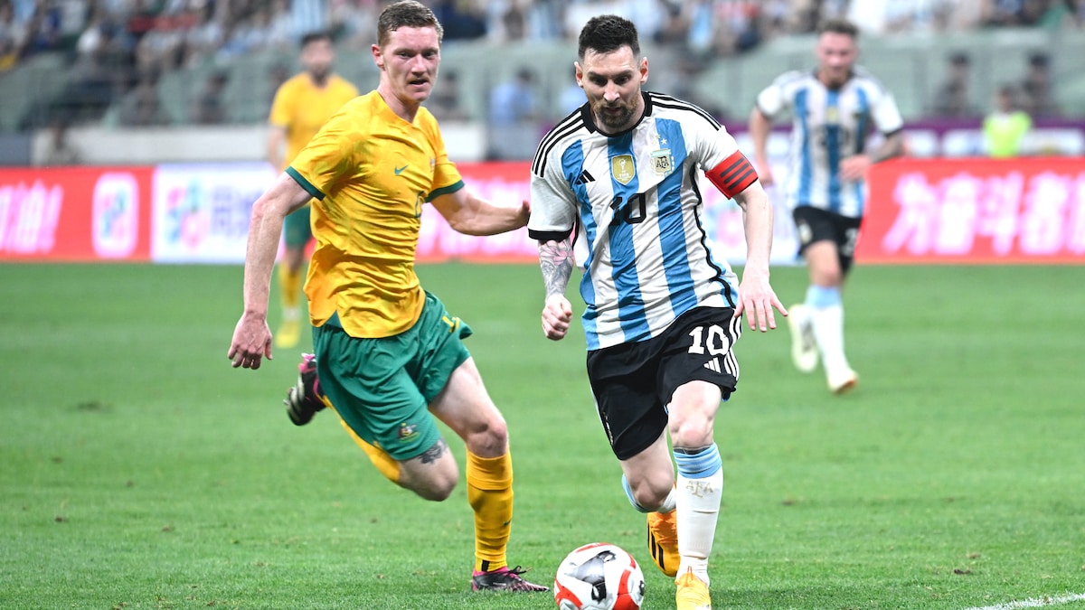 Lionel Messi Scores Rapid Goal As Argentina Down Australia In Beijing Friendly