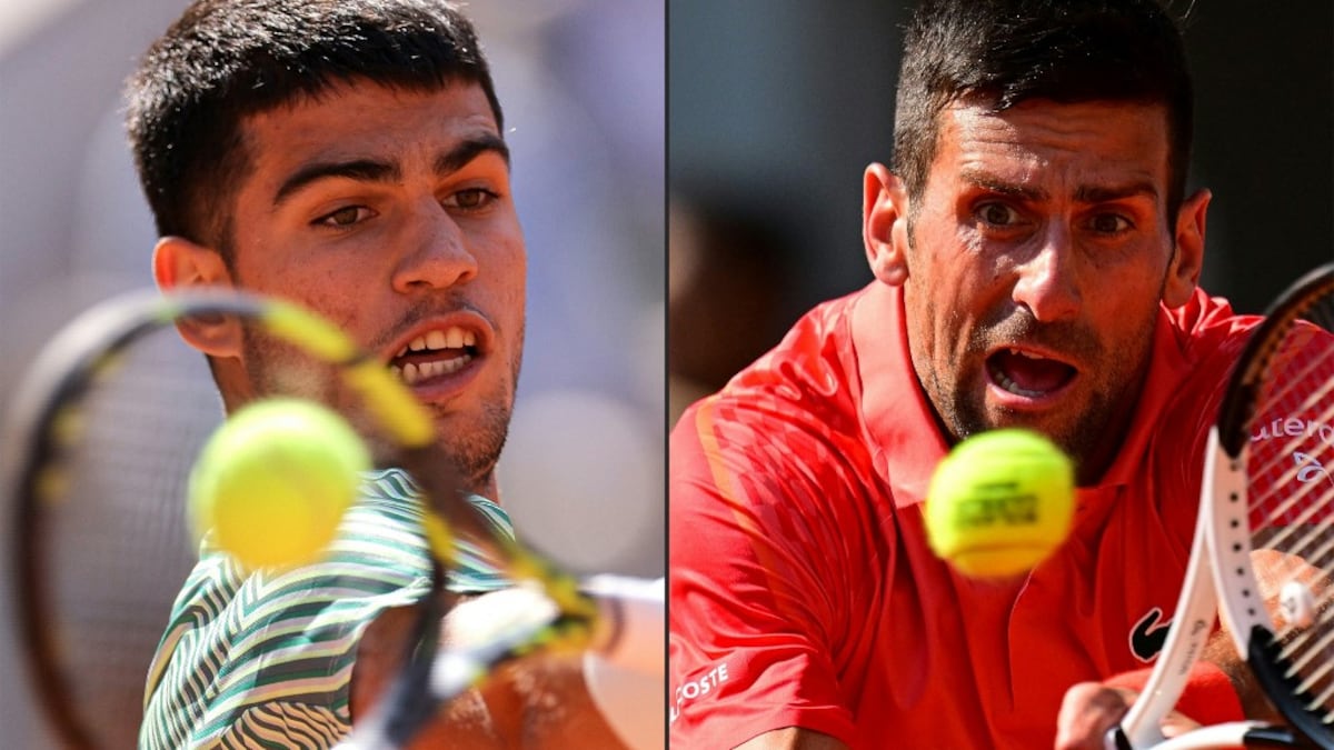 Novak Djokovic And Carlos Alcaraz In Era-Defining French Open Duel