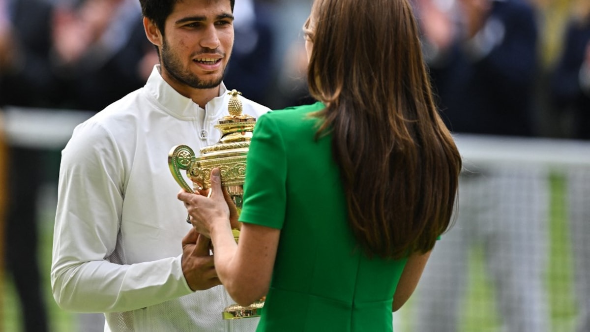 Carlos Alcaraz Wins His First Wimbledon Title After Beating Novak