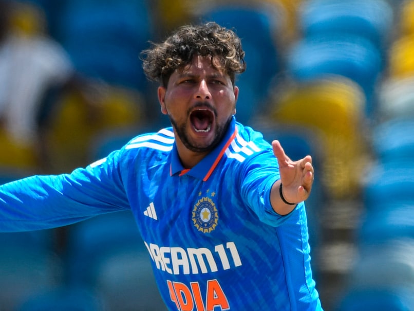 Kuldeep Yadav Creates History In West Indies With Four-Wicket Haul In First ODI