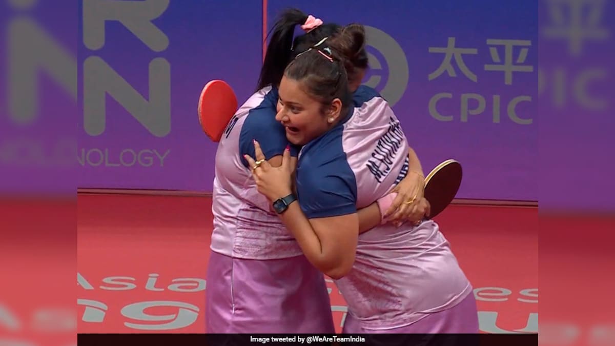 Asian Games, Table Tennis: Sutirtha-Ayhika Reach Women’s Double Semis, Assures At Least Bronze