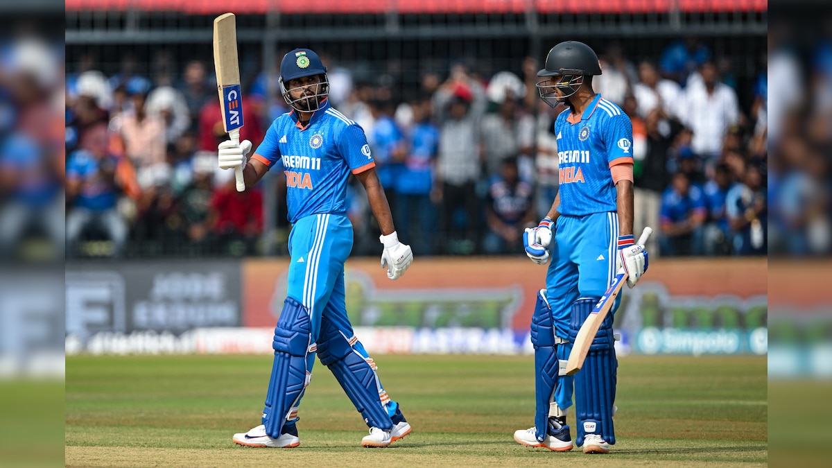 India vs Australia Live Score, 2nd ODI: Shubman Gill Nears 100 But Shreyas Iyer Departs, 2-Down India On Top vs Australia