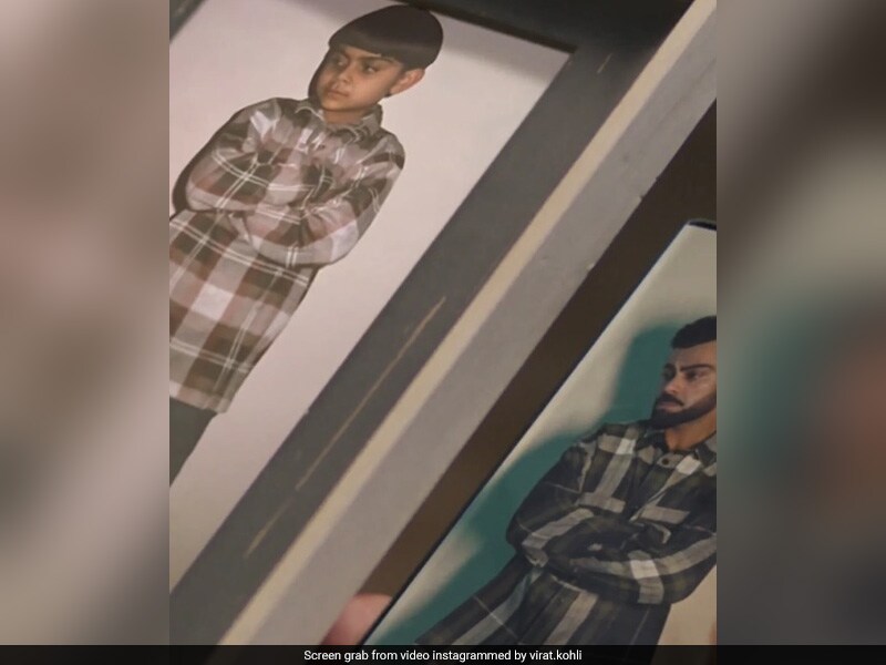 Virat Kohli Recreates His Childhood Pose For An Ad Shoot, Picture Goes Viral