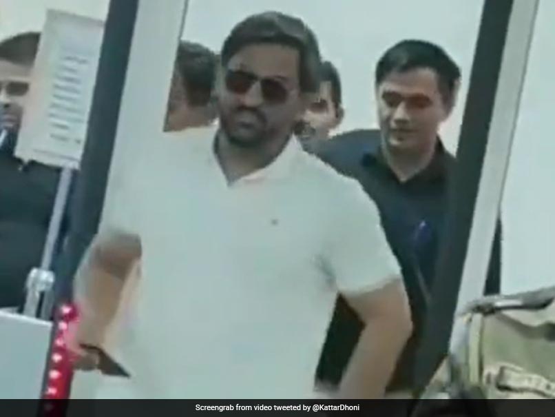 Watch – “Mahi Bhai I Love You”: Fan Shouts At MS Dhoni At Airport Security. Star’s Reaction Cannot Be Missed