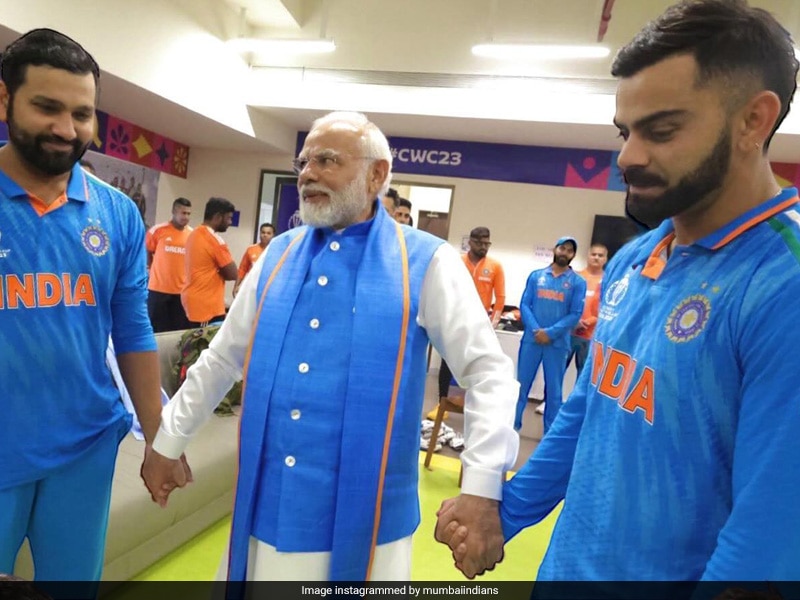 PM Modi Meets Virat Kohli, Rohit Sharma After Cricket World Cup Final Loss. Mumbai Indians Write: “We Win…”