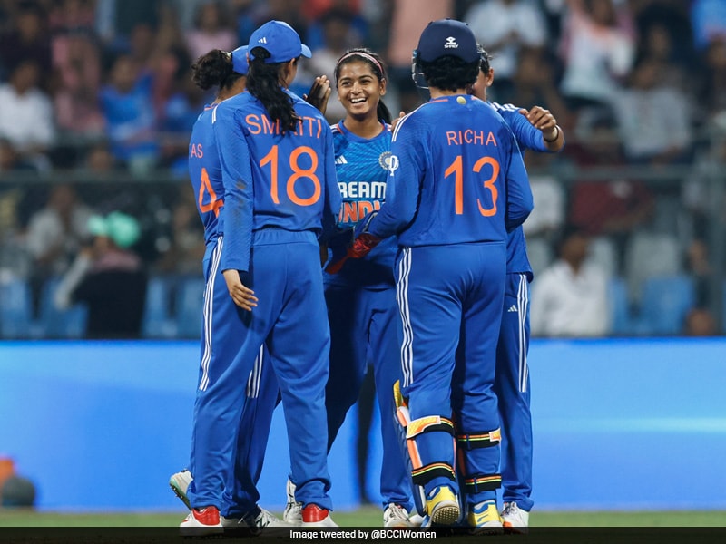 3rd WT20I: Spinners Saika Ishaque, Shreyanka Patil Set Up Five-Wicket Consolation Win For India vs England