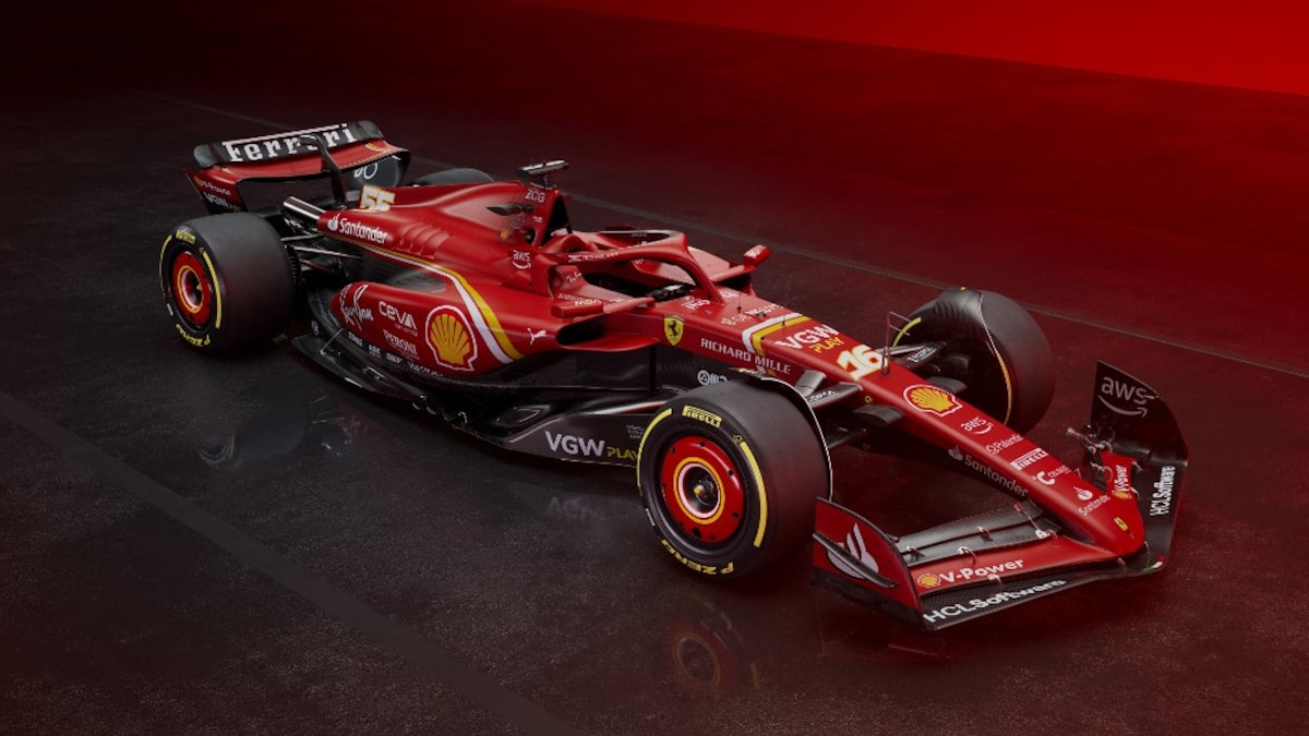 Ferrari’s New F1 Car Unveiled For Final Season Before Lewis Hamilton’s Arrival