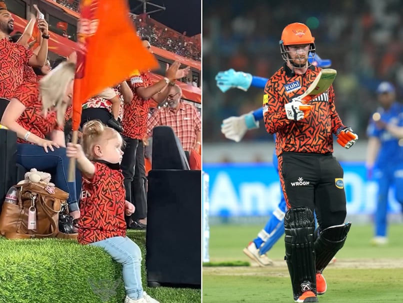Watch: Heinrich Klaasen’s 14-Month-Old Daughter Cheers For Him During IPL 2024 Match vs MI. Cute Video Goes Viral