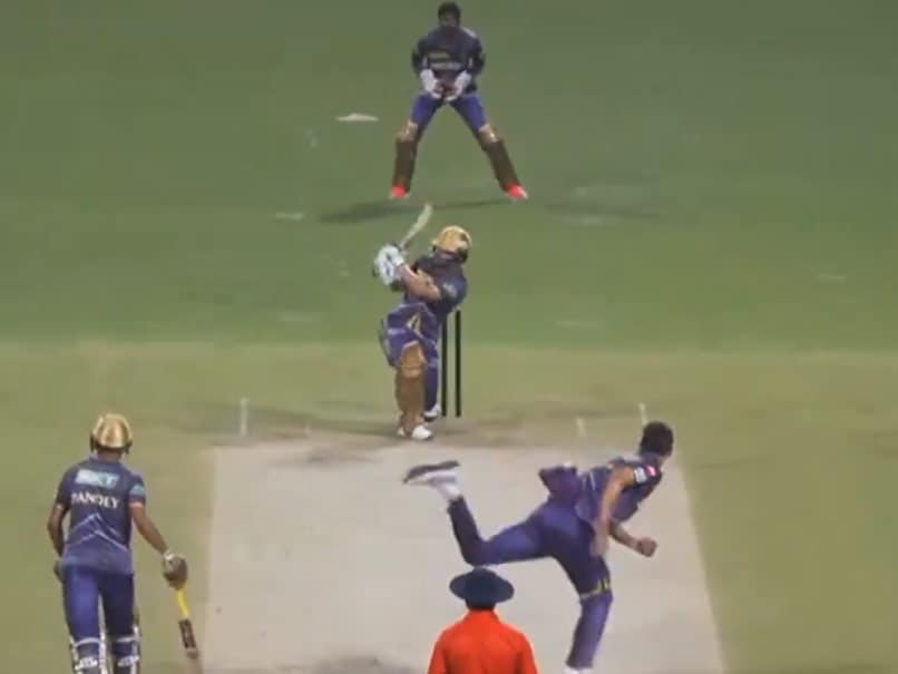 Watch: Rinku Singh Welcomes KKR’s Rs 24.75 Crore Buy Mitchell Starc With A Mammoth Six