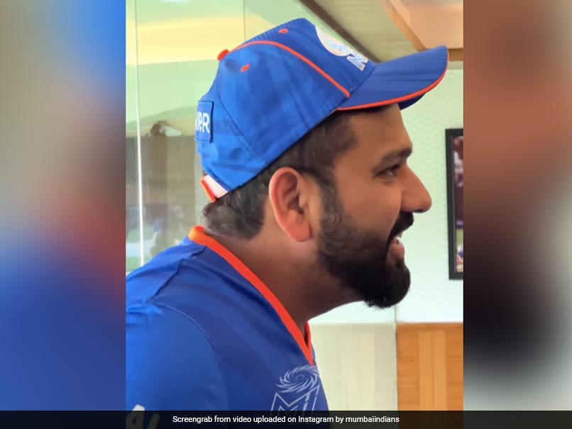 “Bholi Si Surat“: Rohit Sharma’s Encounter With His 20-Year-Old Self, Leaves MI Star In Splits. Watch