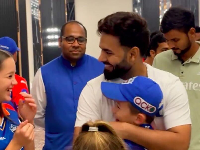 Rishabh Pant’s Heartwarming Video With Kids Reminds Internet Of ‘Babysitter’ Sledge