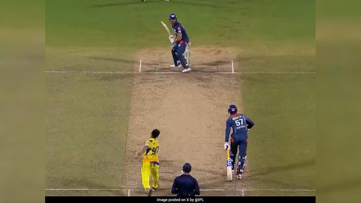 Watch: Marcus Stoinis Hits 6,4,4,4 In Final Over, Gives CSK Their First Home Defeat Of Season