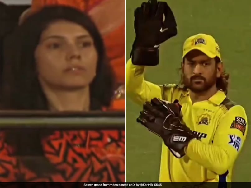 Watch: MS Dhoni Magic Rocks SRH, Kavya Maran In Shock During IPL 2024 Game