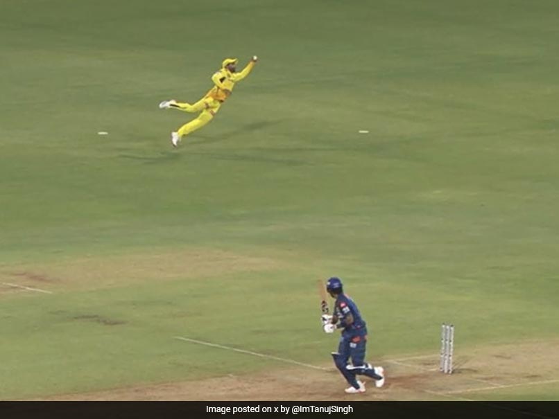 Watch: Ravindra Jadeja’s One-Handed Effort Draws “Catch Of IPL 2024” Praise From Ravi Shastri