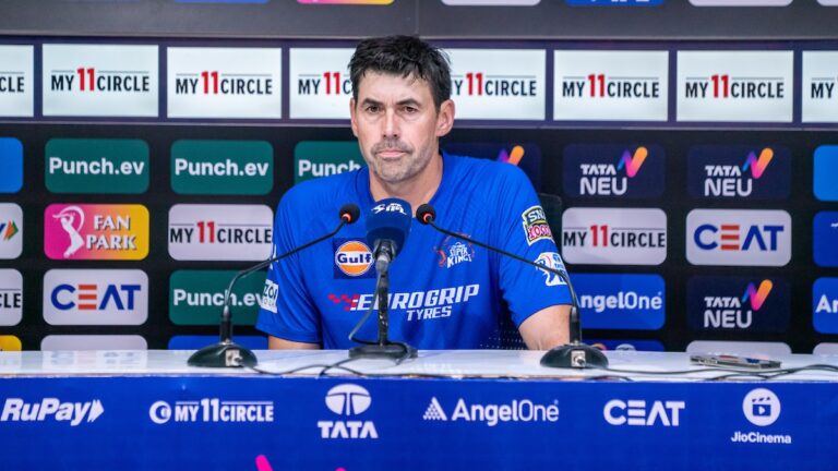 "We Were Not Comfortable": CSK Coach Stephen Fleming Interesting Take On Loss Against LSG