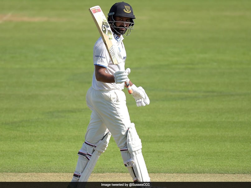 Cheteshwar Pujara Hits First Ton Of County Season To Put Sussex In Control vs Derbyshire