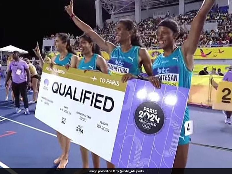 Indian Women’s And Men’s 4x400m Relay Teams Qualify For Paris Olympics