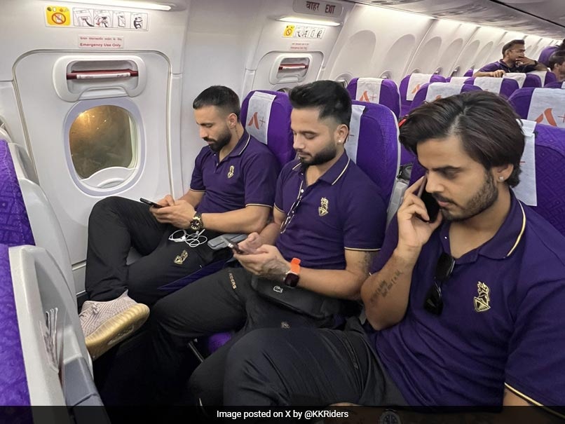 IPL 2024: Flight Scare For KKR Team, Charter Plane Diverted Twice Over Weather Issue