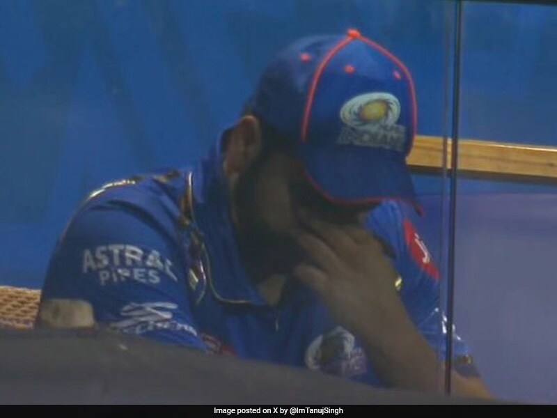 Is Rohit Sharma Crying? Video Of MI Star After 4th Single-Digit Score In 5 IPL Games Sparks Speculation