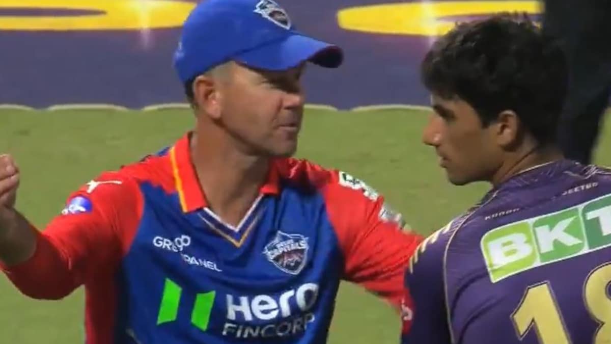 Watch: Ricky Ponting’s Gesture For KKR Youngster After IPL 2024 Match Breaks The Internet