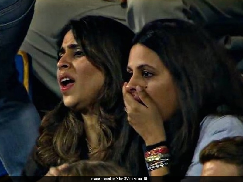 Watch: Ritika Sajdeh’s Expression Says It All As Ishan Kishan Departs Amid MI’s Horrible Show